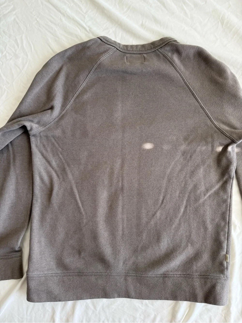 Men's Obey Propaganda Brown Crewneck Pocket Sweatshirt L Earthtone Goblincore